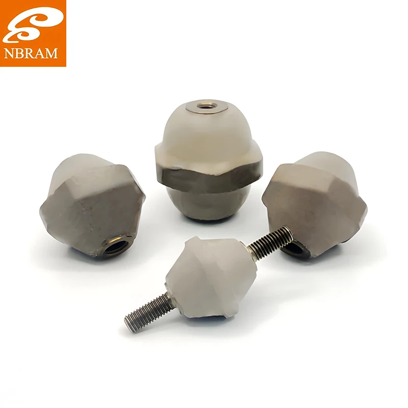 Część kompozytowa z miki i ceramiki