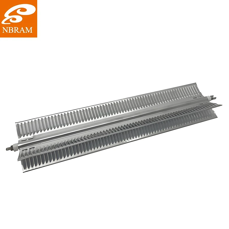 Aluminiowa rura grzewcza w kształcie litery X